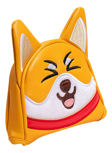 A Perro Golf Mallet Putter Head Cover Wrap Sleeve Cute Dog