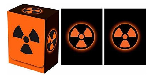 Legion Suministra Una Caja De Cubierta De Radiacion Naranja