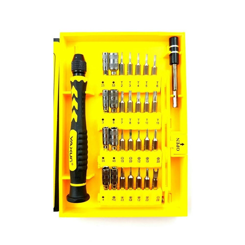 Kit Destornilladores Profesional Yaxun 6028b 38 Piezas Envío
