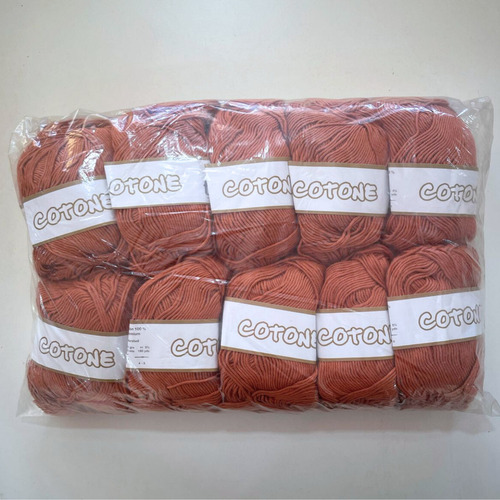 Hilo Algodón Cotone 8/8 Pack X10 Ovillos De 100grs - 1kg Lacre 28
