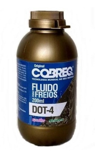 Fluido Freio Moto Cobreq 200ml Dot 4 922