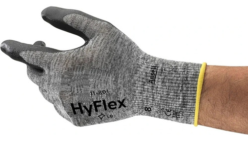 Par Guantes Anticorte Ansell Hyflex® 11-801 Talla#8 El Mejor