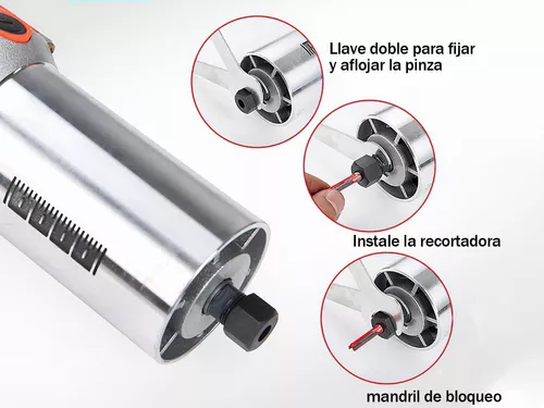 Enrutador Madera Recortadora Rebajadora 800w 15 Brocas Carbu