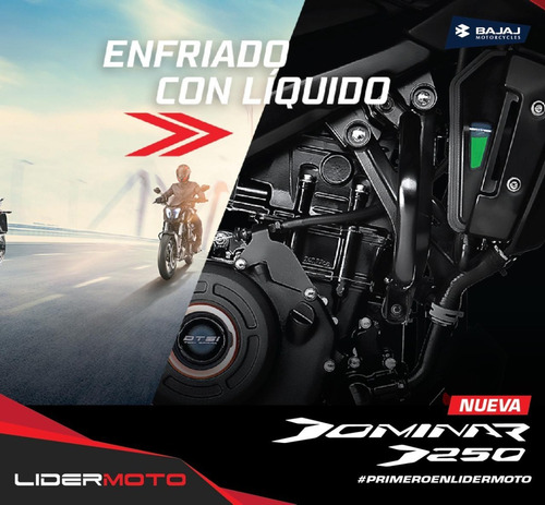 Bajaj Dominar 250 Lidermoto Cuotas Sin Interés