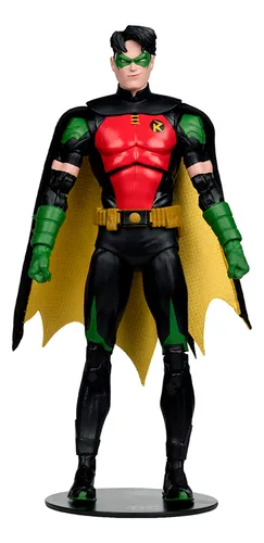 Dc Multiverse Robin Tim Drake - Mcfarlane Robot Negro