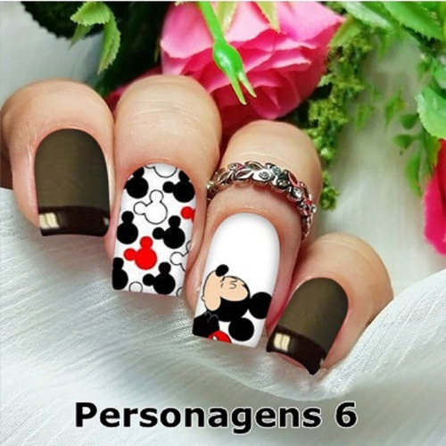 Peliculas/adesivos Unhas Country Cowboy Cowgirl Ct7