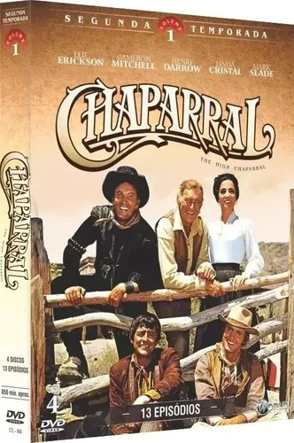 Dvd Chaparral Segunda Temporada Volume Um