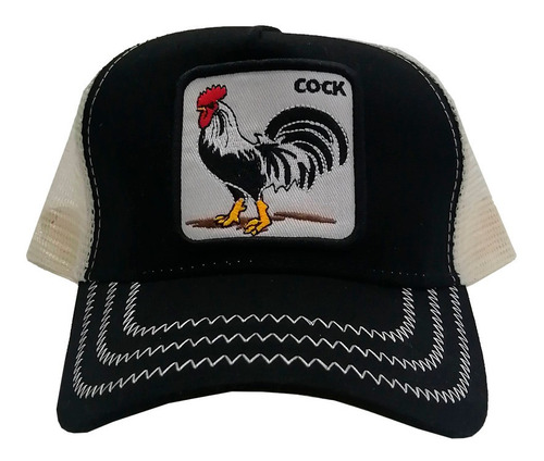 Gorra Cock Gallo Animales Trucker Camionero Gorin Deluxe