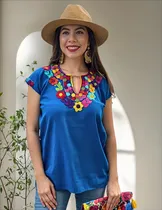 Comprar Blusa Artesanal Bordada A Mano Artesanales Hechas En Chiapas