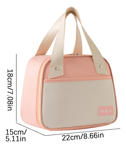 Lonchera De Papel De Aluminio Engrosado Con Bolsa Aislante T