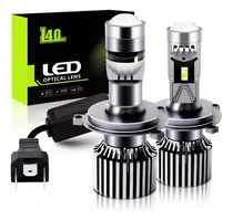Comprar D Kit De Faros Led H4 H7 H11 9005 9006 Csp Lupa Mini