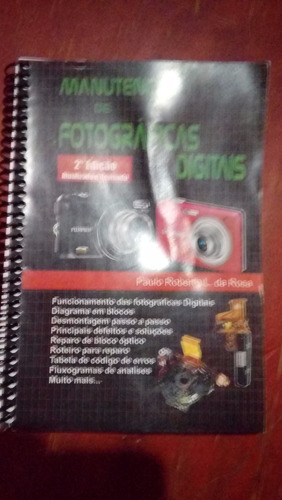 Livro Manutenção De Fotográficas Digitais, Segunda Edição
