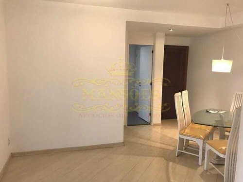 Apartamento Com 2 Quarto Sendo 1 Suite, 2 Vagas, Na Barra Da Tijuca. - Abap20076