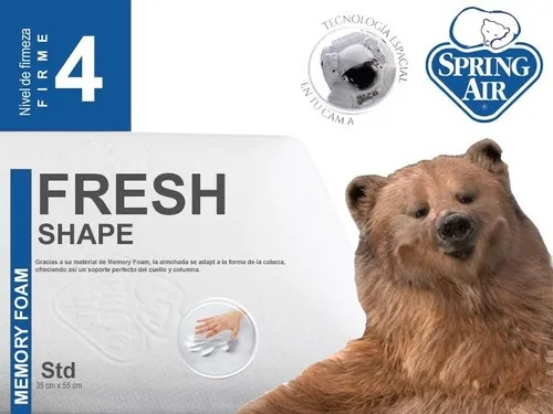 Almohada spring air oso blanco estándar hot sale