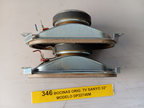 Bocinas Originales Tv Sanyo 32 Modelo Dp32746m (Usado)