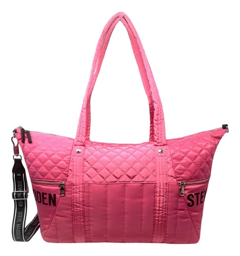 Steve Madden Bolsa De Lona Con Logotipo De Bwythe, Brillante