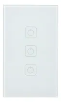 Comprar Interruptor Inteligente Wifi 3 Botones Sin Neutro Tecnolite Color Blanco Voltaje nominal 100V