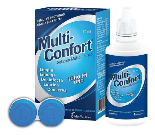 Multi Confort Solucion Para Lentes De Contacto