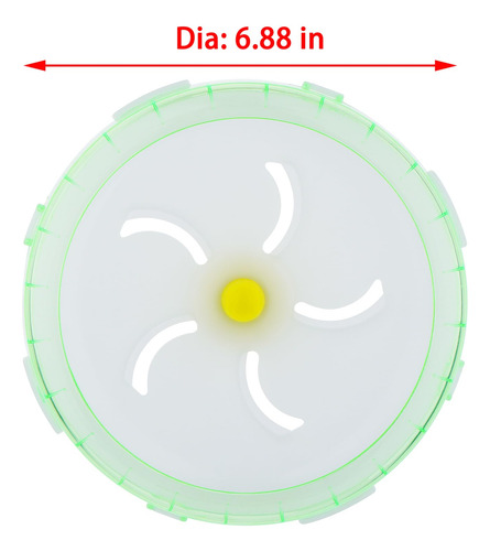 Rueda De Ejercicio Para Pájaros Zomiboo Modelo Verde Verde