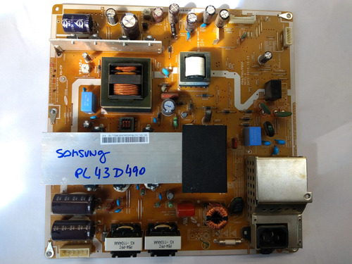 Placa Fonte Tv Samsung Pl43d490