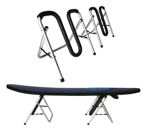 Rack De Prancha De Surf Dobrável, Com Suporte De
