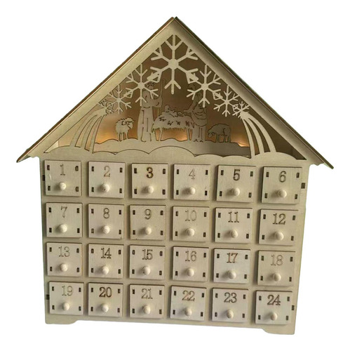 Calendario De Adviento De 24 Días Casa Calendario De