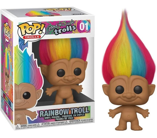 Funko Pop Rainbow Troll 01 Trolls Arcoiris Original Edu