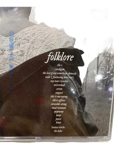 Taylor Swift - Cd Autografado - Folklore (leia Descrição