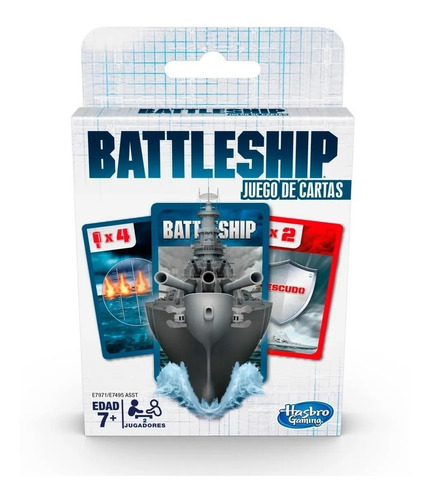 Juego De Cartas Battleship Hasbro Original Amv