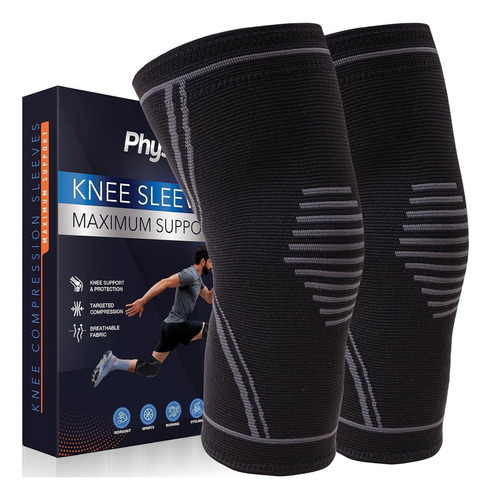 Physflex Par Joelheira Compreensão Knee Brace For Pain Tam M