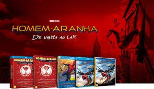 Imagem 2 de 2 de Homem-aranha - Coleção 6 Filmes - Novo E Lacrado