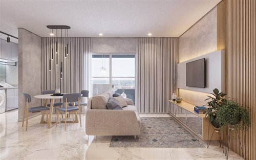 Imagem 16 de 19 de Apartamento, 2 Dorms Com 58 M² - Mirim - Praia Grande - Ref.: Vno300 - Vno300