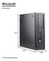 Comprar Cpu Core I5 4ta Gen, Hd 1 Tb, 4 Ram, Hp Elitedesk 800 G1 Sff