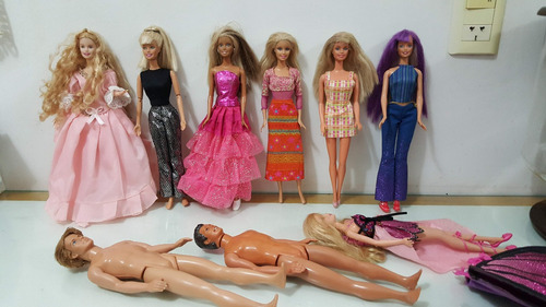 Muñeca Barbie Antigua Colección Muñeco Ken Varios Unitario (Usado)
