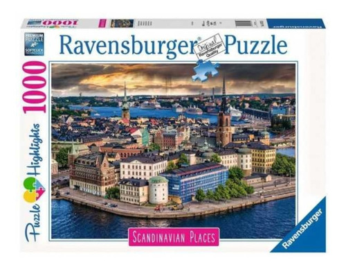 Puzzle Ravensburger 1000 Estocolmo Suecia La Plata