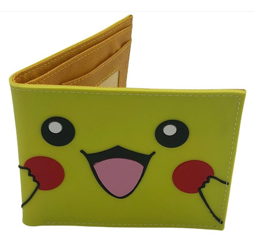 Cartera Pikachu - Amarillo - Pokemon - Ash - Equipo Rocket