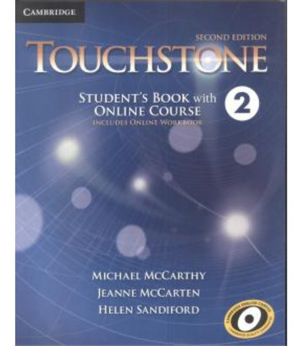 Touchstone 2 Sb With Online Course - Includes Online Workbook - 2nd Ed, De Mccarthy, Michael. Editora Cambridge Em Inglês