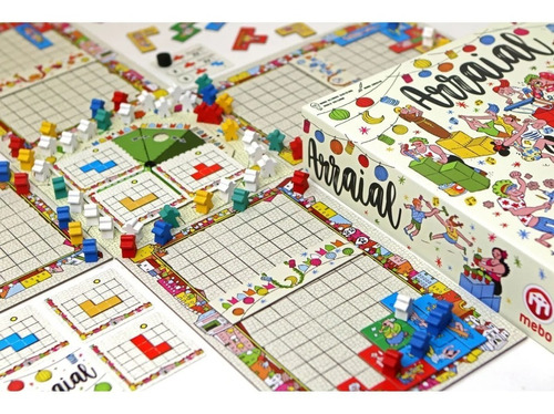 Jogo De Tabuleiro Arraial Portugues Board Game Mebo