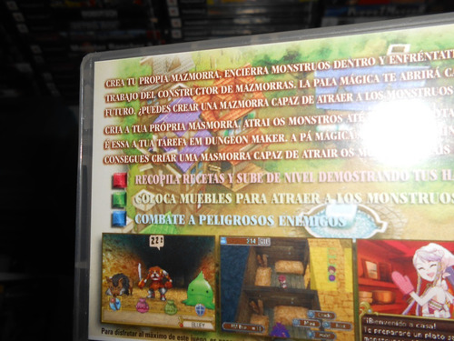 Dungeon Maker De Nintendo Ds En Español Es Europeo,funciona. (Usado)