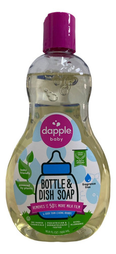  Jabón Para Teteros Dapple Baby 500ml