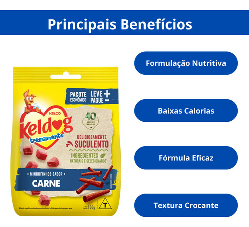 Keldog Bifinho Evol Criadores Mini Carne 500gr