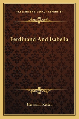 Libro Ferdinand And Isabella - Kesten, Hermann