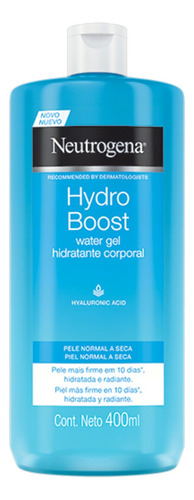  Hidratante Corporal Water Gel Neutrogena Hydro Boost Frasco 400ml
