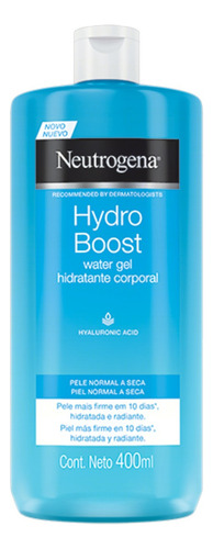 Hidratante Corporal Water Gel Neutrogena Hydro Boost Botella 400ml