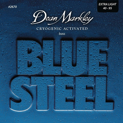 Encordado Para Bajo Dean Markley #2670 Blue Steel Xl 040-095