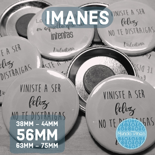 35 Pines Imanes Souvenirs Diseños Personalizados 75mm No Aplica Personalizado