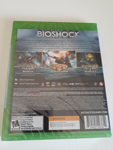 Bioshock Collection Xbox One Nuevo Fisico Sellado