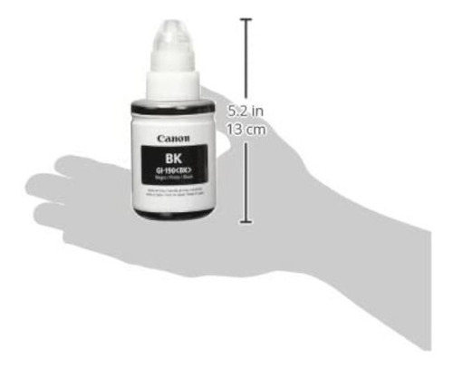 Imagen 5 de 5 de Botella De Tinta Canon Gi-10 Pgbk Negro