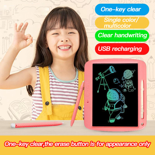 Tableta De Escritura Con Función Recargable For Niñas. Lock