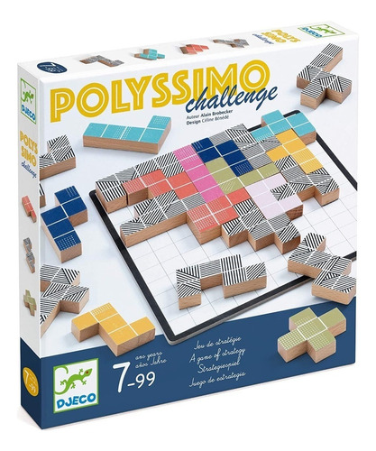 Polyssimo Challenge - Juego De Mesa - Djeco - Dj08493 - 